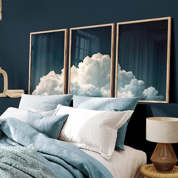 A Blue Bedroom Decor