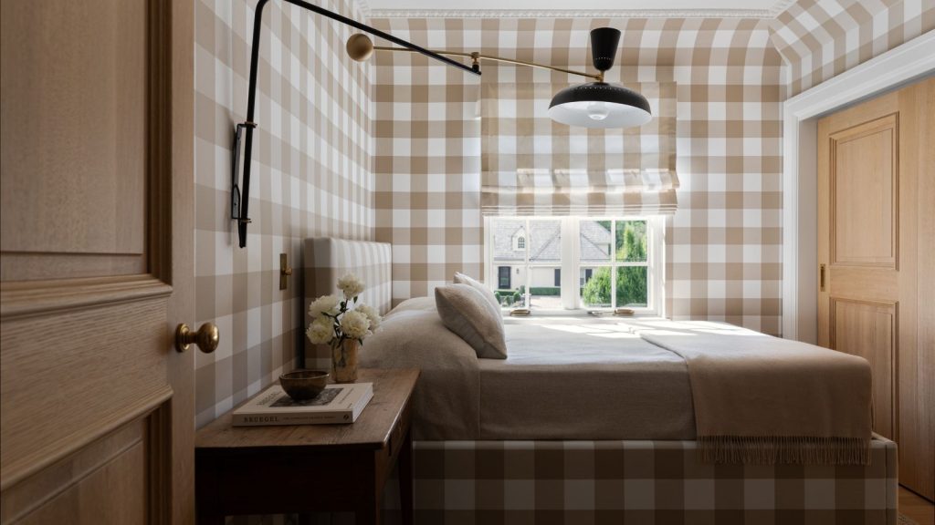 A Decorated Corner of a Bedroom