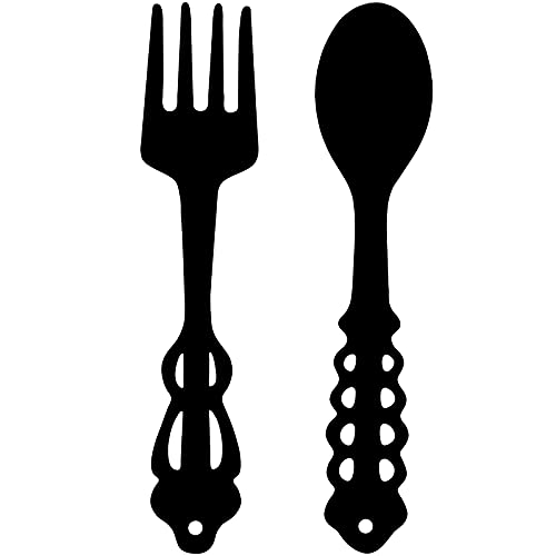 Black Metal Kitchen Wall Decor