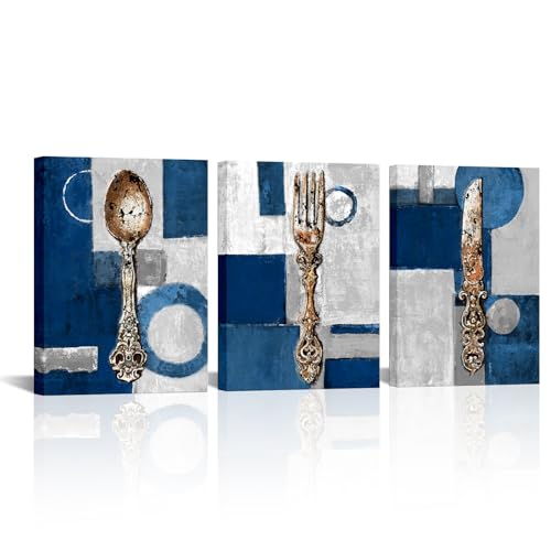 Blue And Grey Kitchen Decor