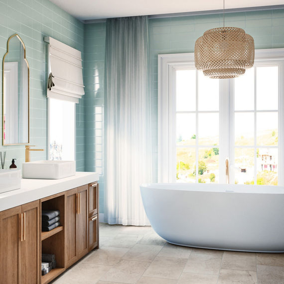 Can Any Online Interior Decorating Firms Help Select Bathroom Tile