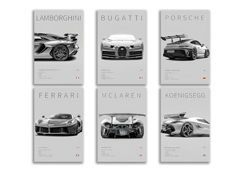 Car Wall Decor for Bedroom