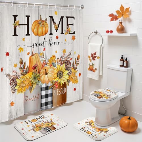 Decorate Bathroom for Fall