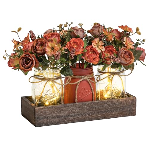 Decorating Kitchen Table for Fall
