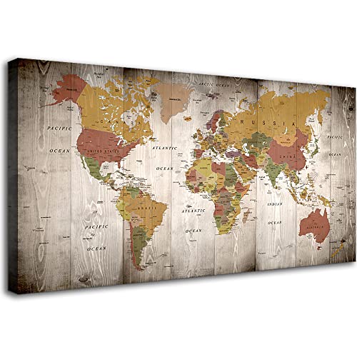 Decorative Wall Maps of the World