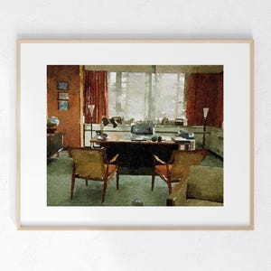 Don Draper Office Decor