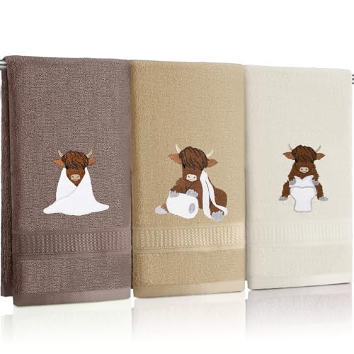 Farmhouse Cow Bathroom Decor