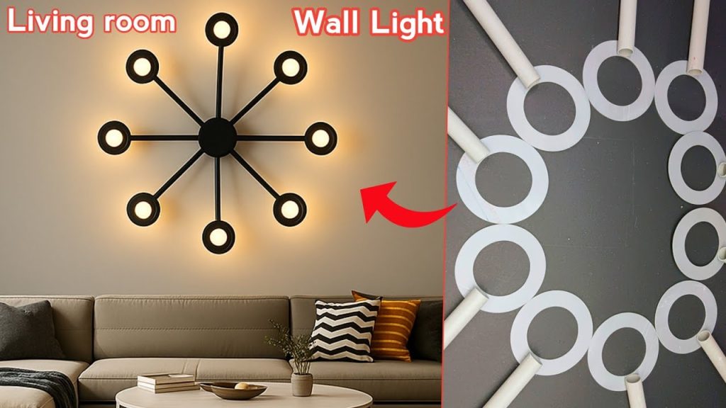 How Decorate around a Light on the Wall