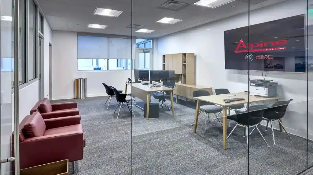 How Decorate Car Lot Office