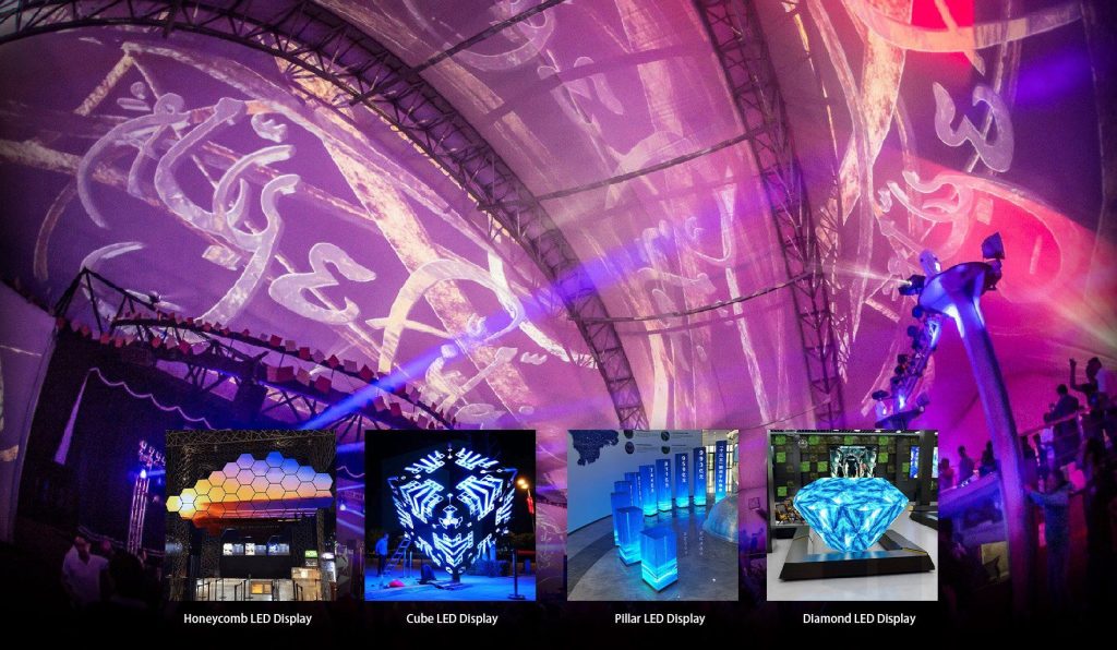 How Much for Concert Decorations Light Panels Screens