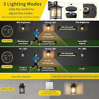 How to Connect Home Decorations Collection Motion Sensor Exterior Light