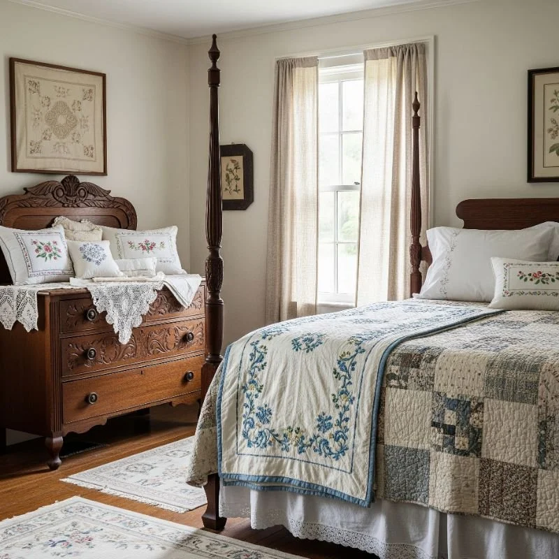 How to Decorate a Colonial Bedroom