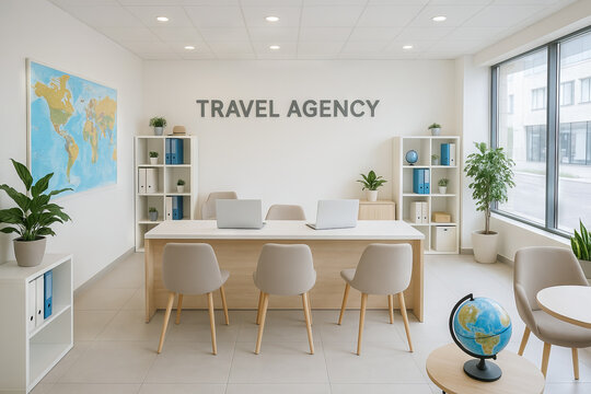 How to Decorate a Travel Agency Office