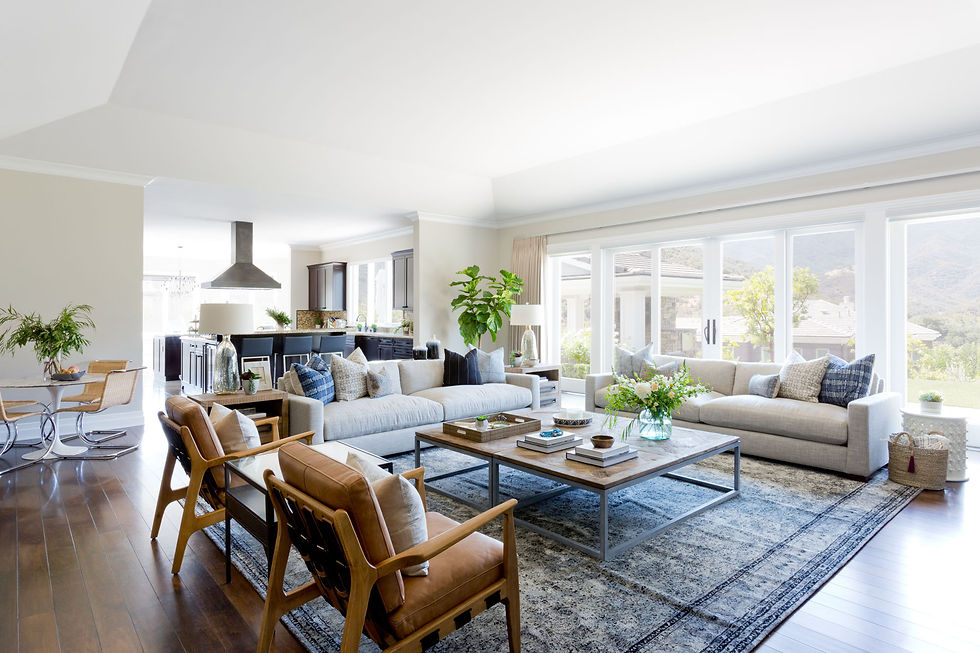 How to Decorate a Very Large Living Room
