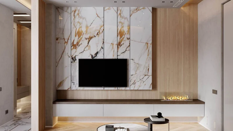 How to Decorate a Wall behind a Tv