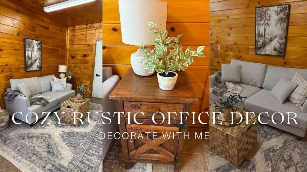 How to Decorate an Living And Office Area