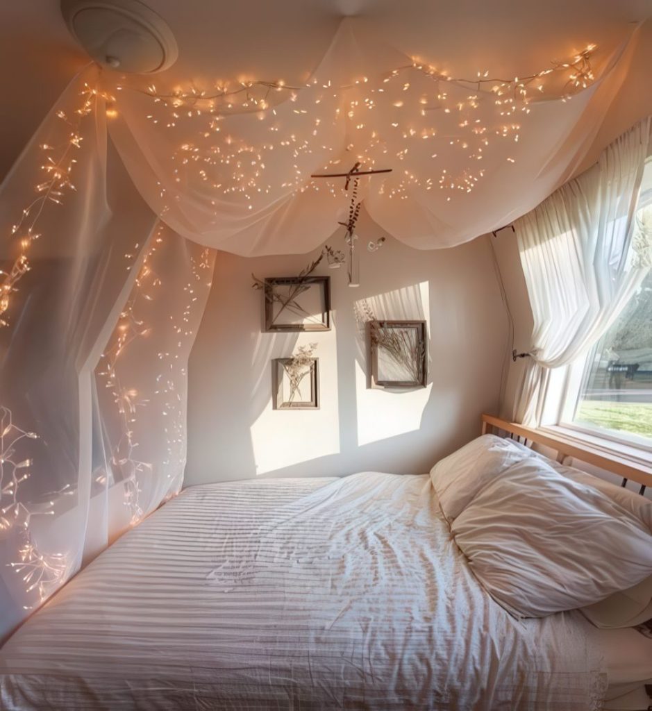 How to Decorate Bedroom Fairy Lights