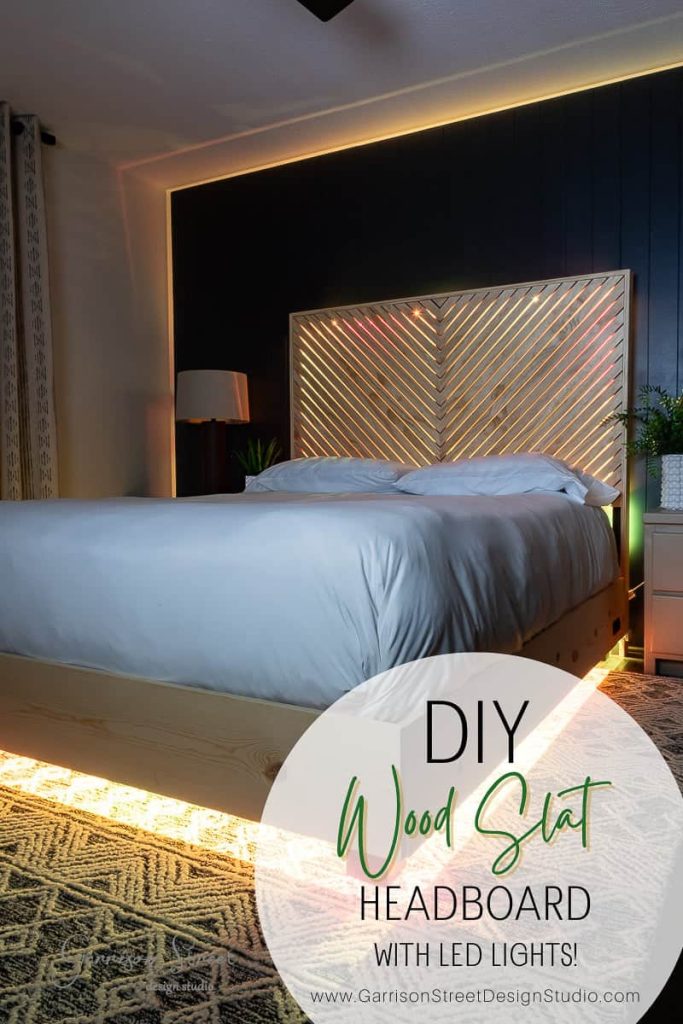 How to Decorate Headboard With Lights