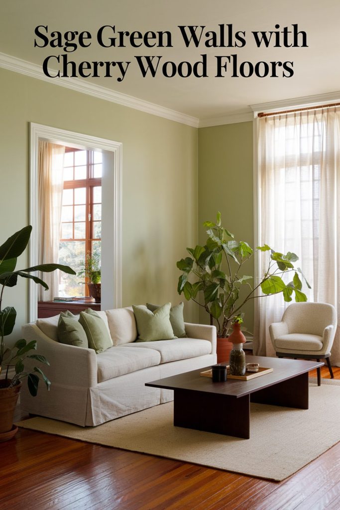 How to Decorate Home Office With Cherry Floor