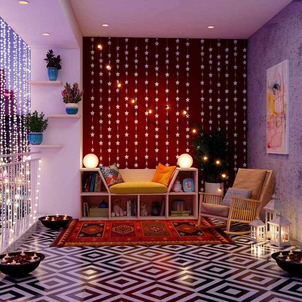How to Decorate Home With Light in Diwali
