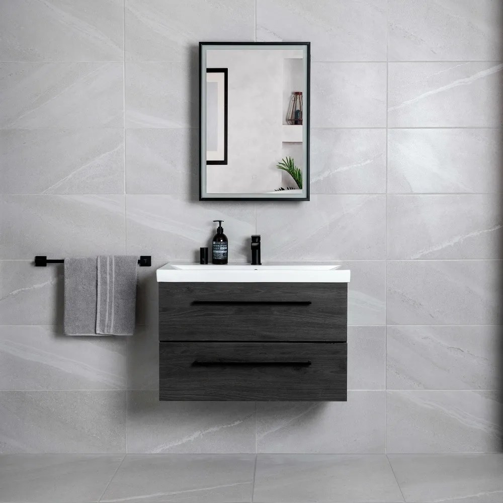 How to Decorate Light Grey Tile Bathroom