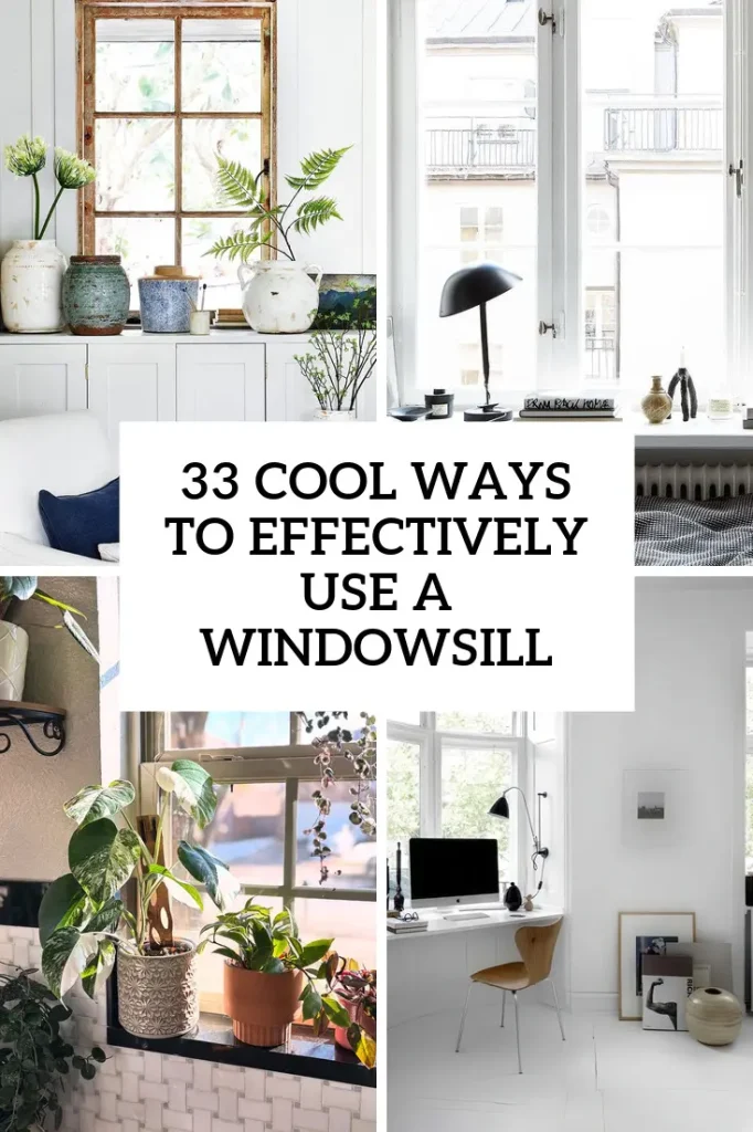 How to Decorate Living Room Window Sill
