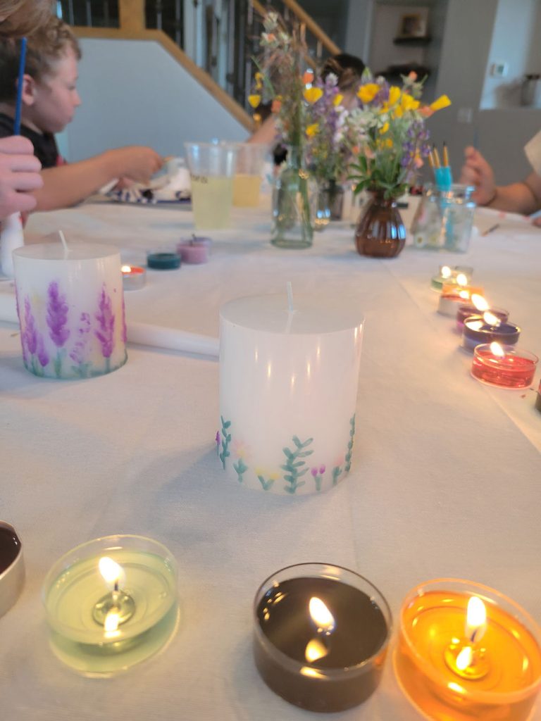 How to Decorate Tea Light Candles