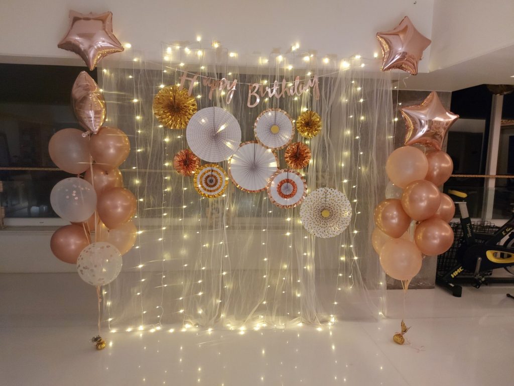 How to Decorate Using Lights Kids Birthday Party