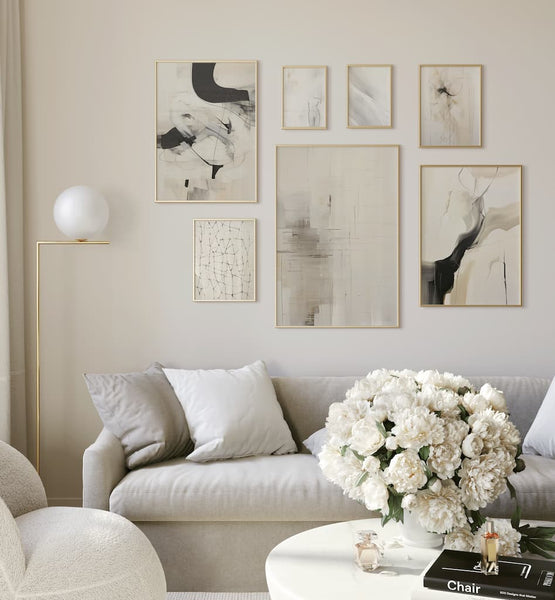 How to Decorate Wall behind Couch