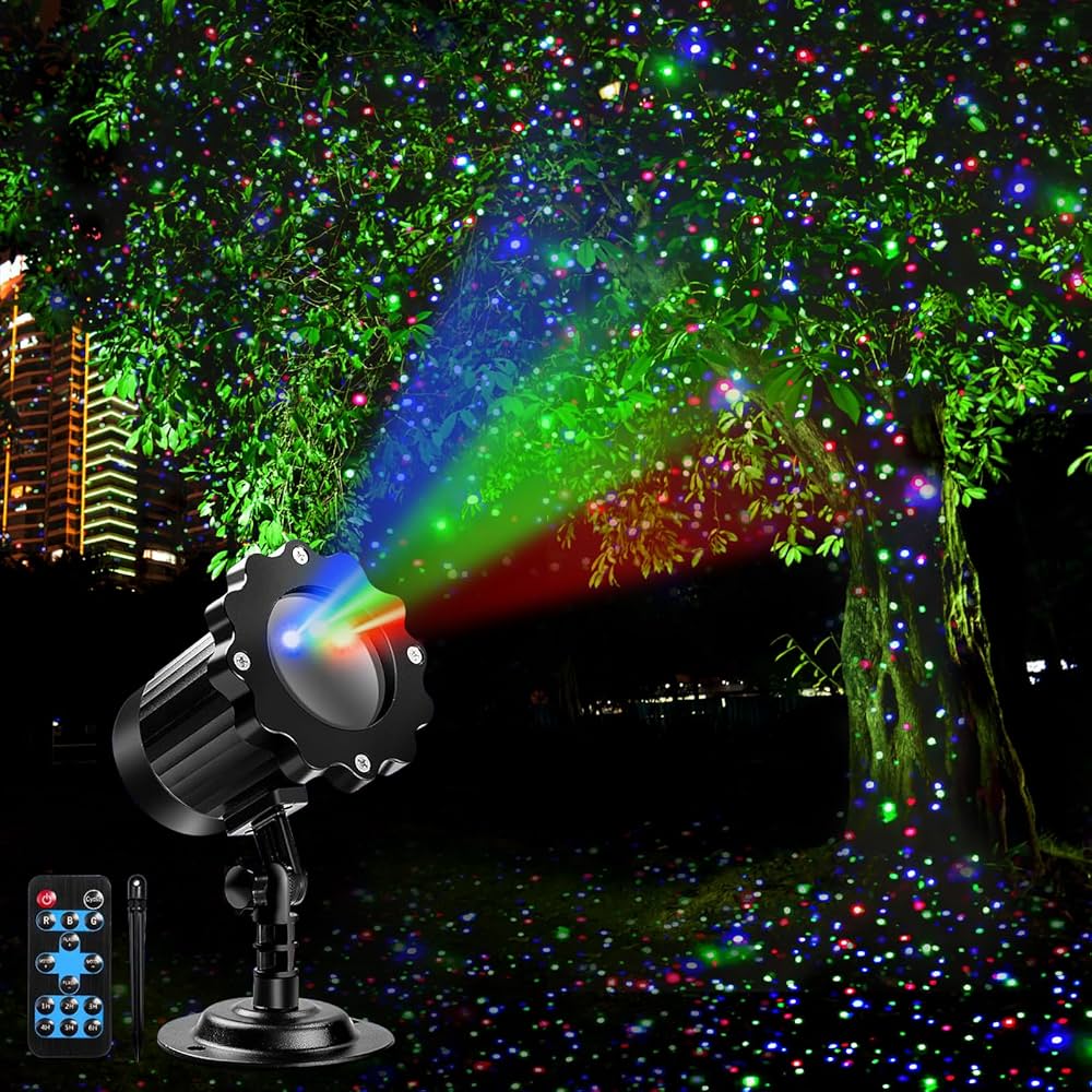 How to Decorate With Outdoor Laser Lights