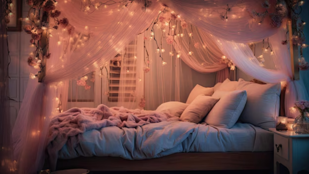 How to Decorate Your Room With Lights And Pictures