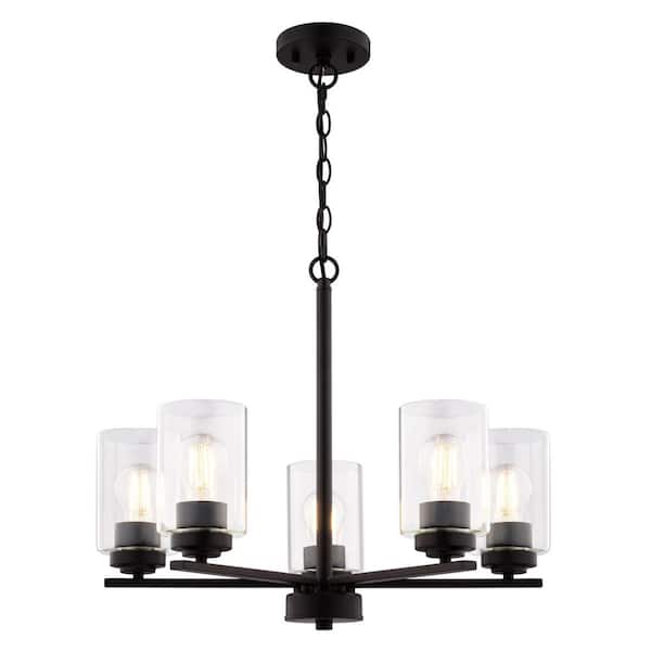 How to Install Home Decorators Collection 5 Light Chandelier