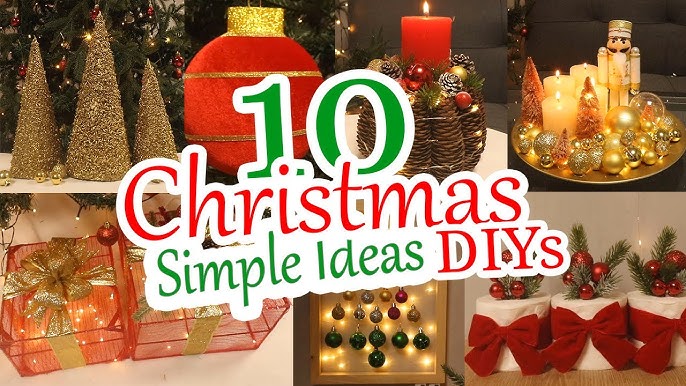 How to Make Easy Holiday Decor Video