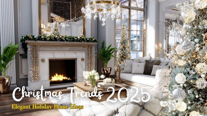 How to Make Easy Simple Holiday Mantel Decor Video