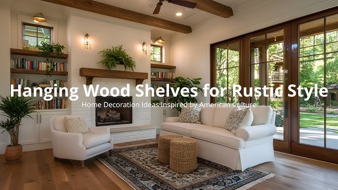 How to Make Rustic Shelf Decoration for Living Room