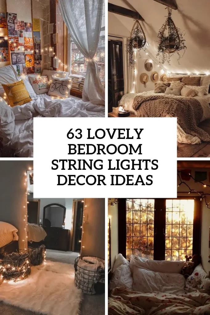 How to Use String Lights in Decorating