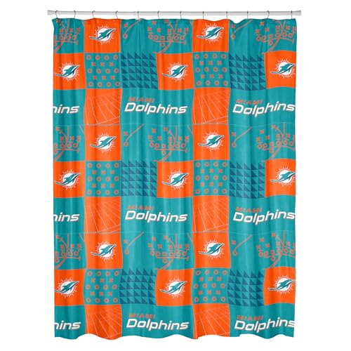 Miami Dolphins Bathroom Decor