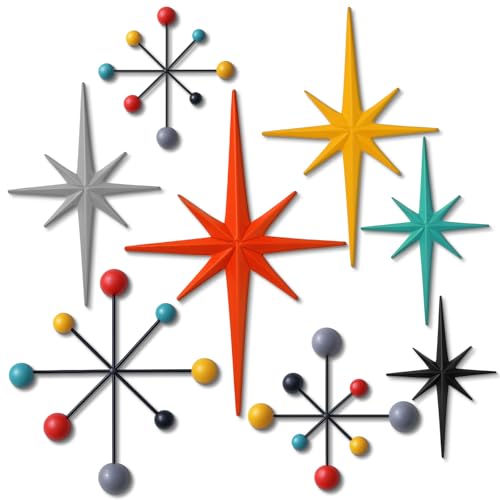 Mid Century Modern Metal Wall Decor