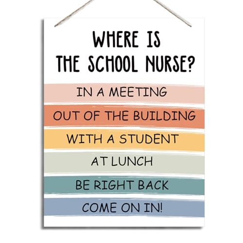 School Nurse Office Decor