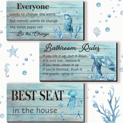Seashore Decor for Bathroom