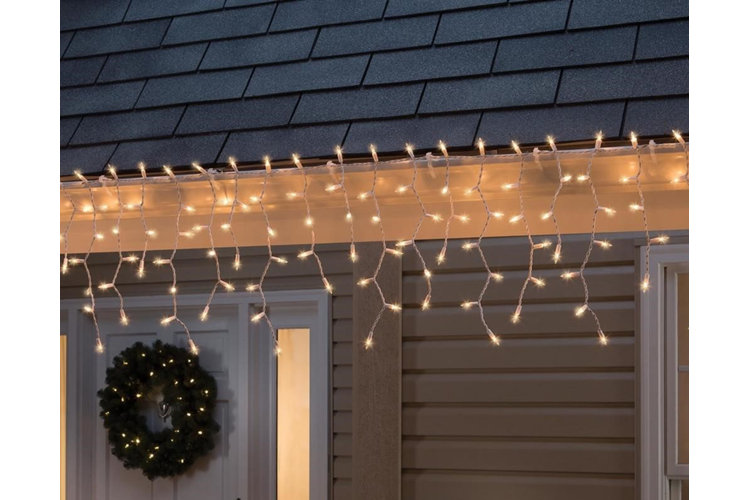 What are the Icicle Lights Used for Decoration Called